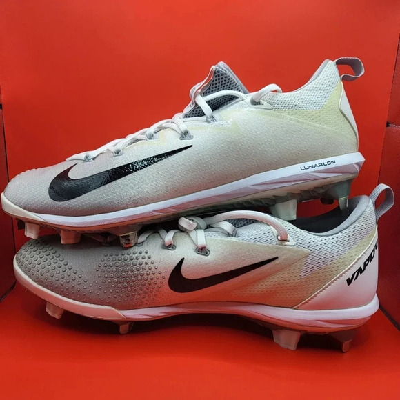Nike 14 Baseball Cleats Lunar Vapor Ultrafly Elite Men's 852686-102 New - Picture 1 of 8